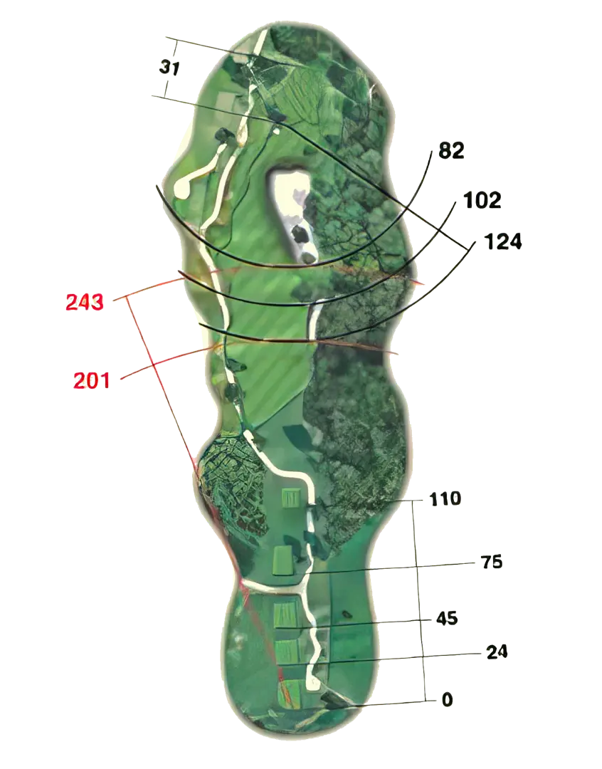 Campo de Golf en San Roque en Andalucia. Green feas en la Costa de Sol. San Roque Golf & Resort