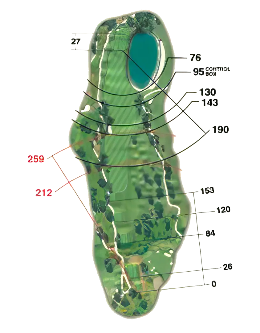 Campo de Golf en San Roque en Andalucia. Green feas en la Costa de Sol. San Roque Golf & Resort