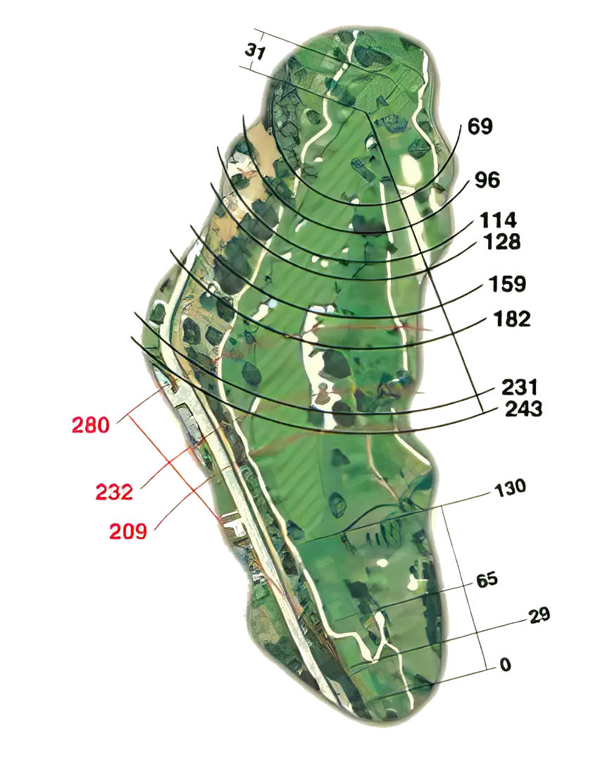 Campo de Golf en San Roque en Andalucia. Green feas en la Costa de Sol. San Roque Golf & Resort