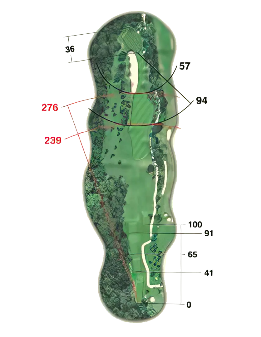 Campo de Golf en San Roque en Andalucia. Green feas en la Costa de Sol. San Roque Golf & Resort