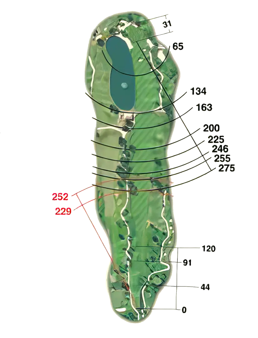 Campo de Golf en San Roque en Andalucia. Green feas en la Costa de Sol. San Roque Golf & Resort