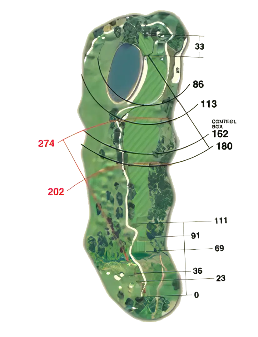Campo de Golf en San Roque en Andalucia. Green feas en la Costa de Sol. San Roque Golf & Resort